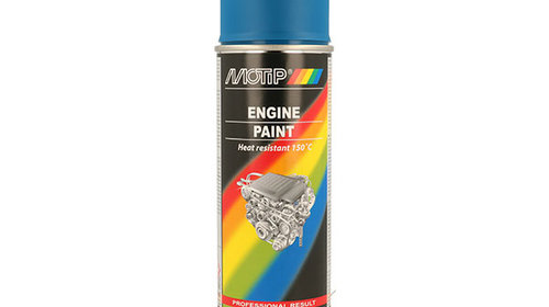 Vopsea spray pentru motor (albastru) 400 ml 2