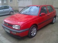 VW GOLF 3, 1.6 Benzina, an 1994, rosu, 55 kw