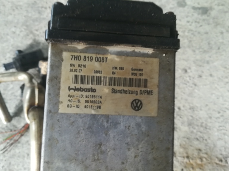 Webasto complet VW Transporter T5 cod 7H