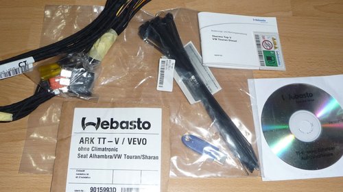 Webasto kit upgrade incalzire aux. VW Touran 