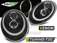 XENON Faruri TUBE LIGHT BLACK compatibila PORSCHE 911 (997) 04-09