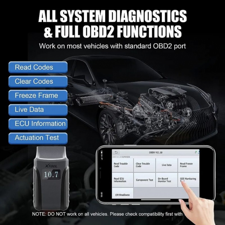 XT-A30 Tester diagnoza auto pentru Andro