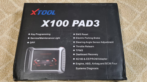 Xtool Original X100 PAD3 Elite Modelul FULL cu KC100 , VW 4 th & 5 th IMMO.