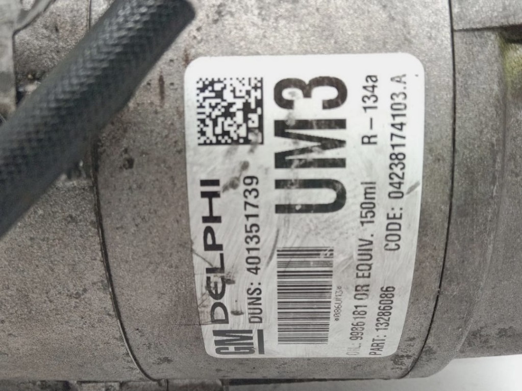 Z17DTH 2004-2010 Compresor clima 1.7 cdt