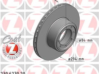 Zimermann disc frana spate pt iveco daily 4,daily 5 2006-2014