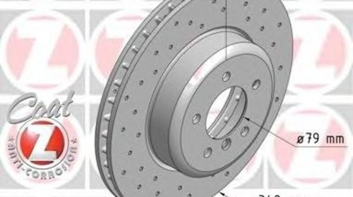 Zimermann sport disc frana fata pt bmw 5(e60)