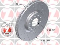 Zimermann sport set 2 discuri frana fata cu r320mm pt audi A4,A6