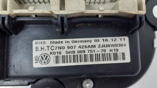 ZJUSW0304 Panou Control Climatizare VW Golf / Passat